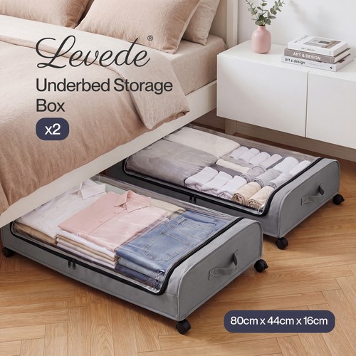 Levede under bed storage boxes - levede,