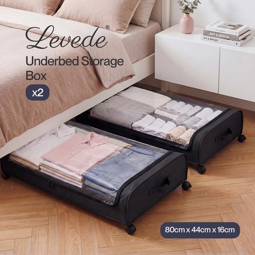Levede under bed - under, boxes